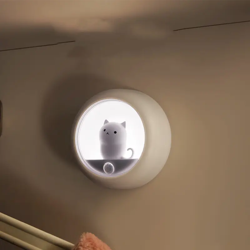 Creative Body Induction Cat Night Light Pet