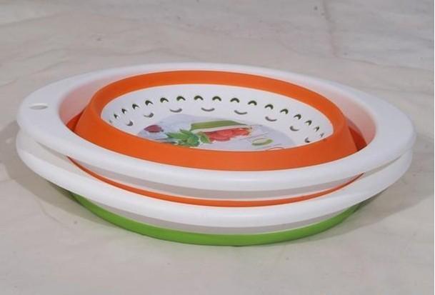 Title 1, Multifunctional foldable vegetable and fruit ba...