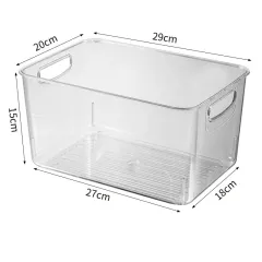 Room Transparent Refrigerator Storage Box Drawer Type Fresh-keeping Dumpling Box Food-grade Multi-function - A15 - View 1