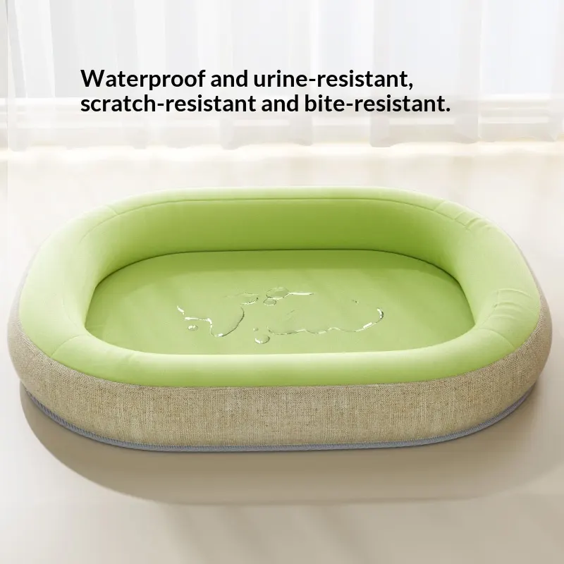 Waterproof Cooling Oval Bed