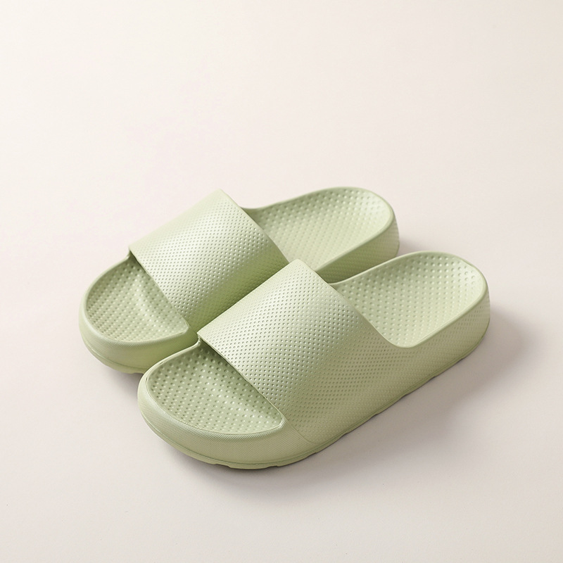 House Slippers Non Slip Indoor Bathroom Shoes Summer Green - Shop at LoveMi