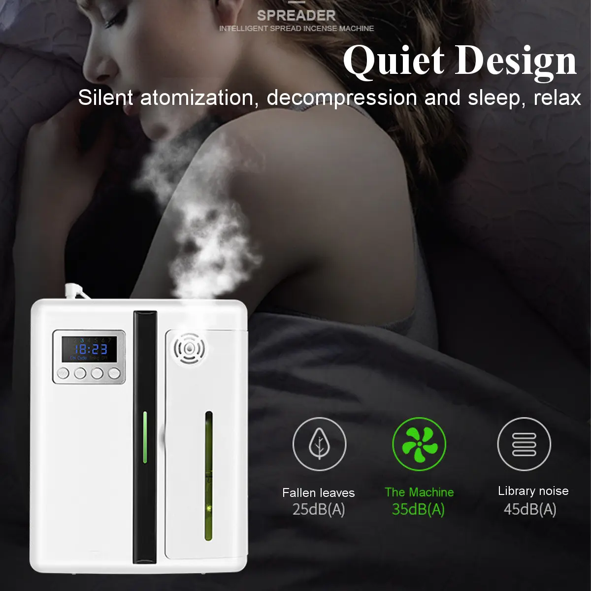 Scent Diffuser 160ml Waterless Air Machine Hotel