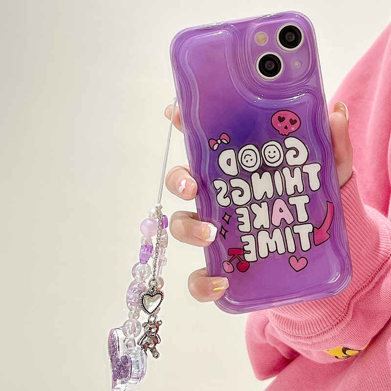 Graffiti English Love Chain Is Suitable For 14 Mobile Phone Case - Image 5