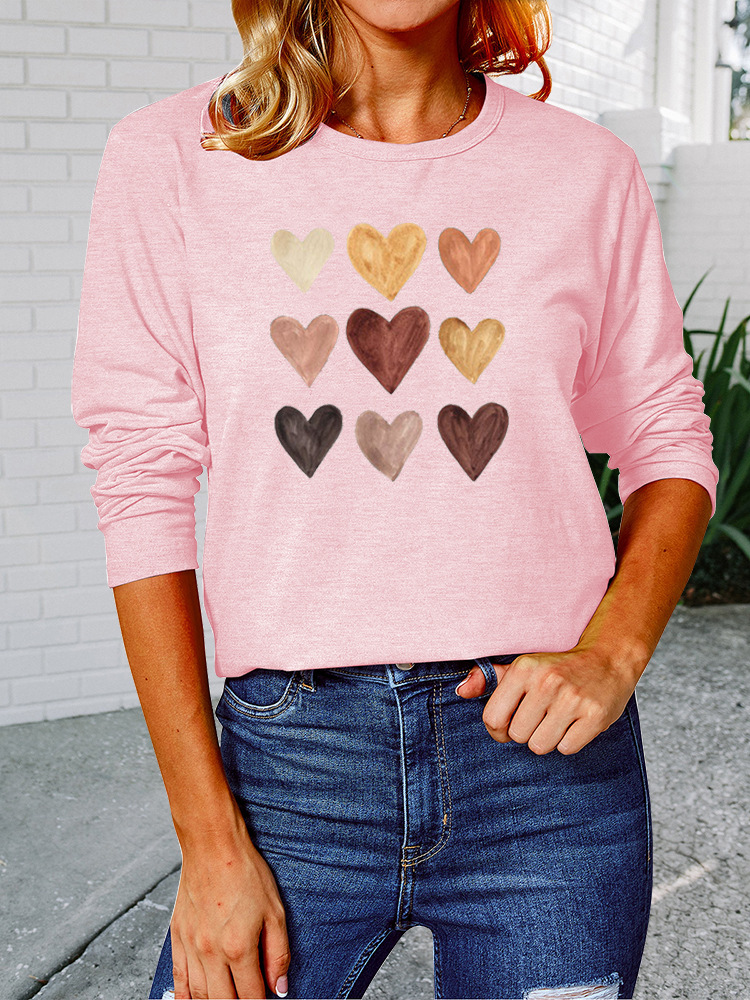 Title 5, Negen Graffiti Love casual tops met lange mouwen