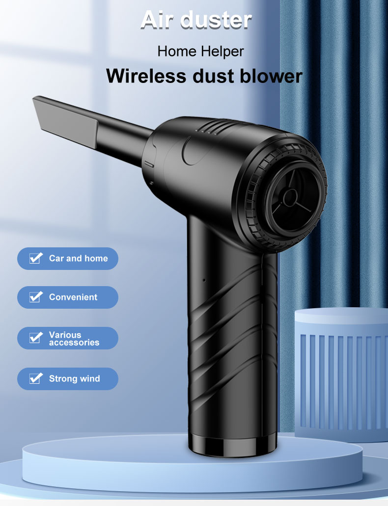 Title 4, Wireless Electric Air Duster PC Air Blower Clea...