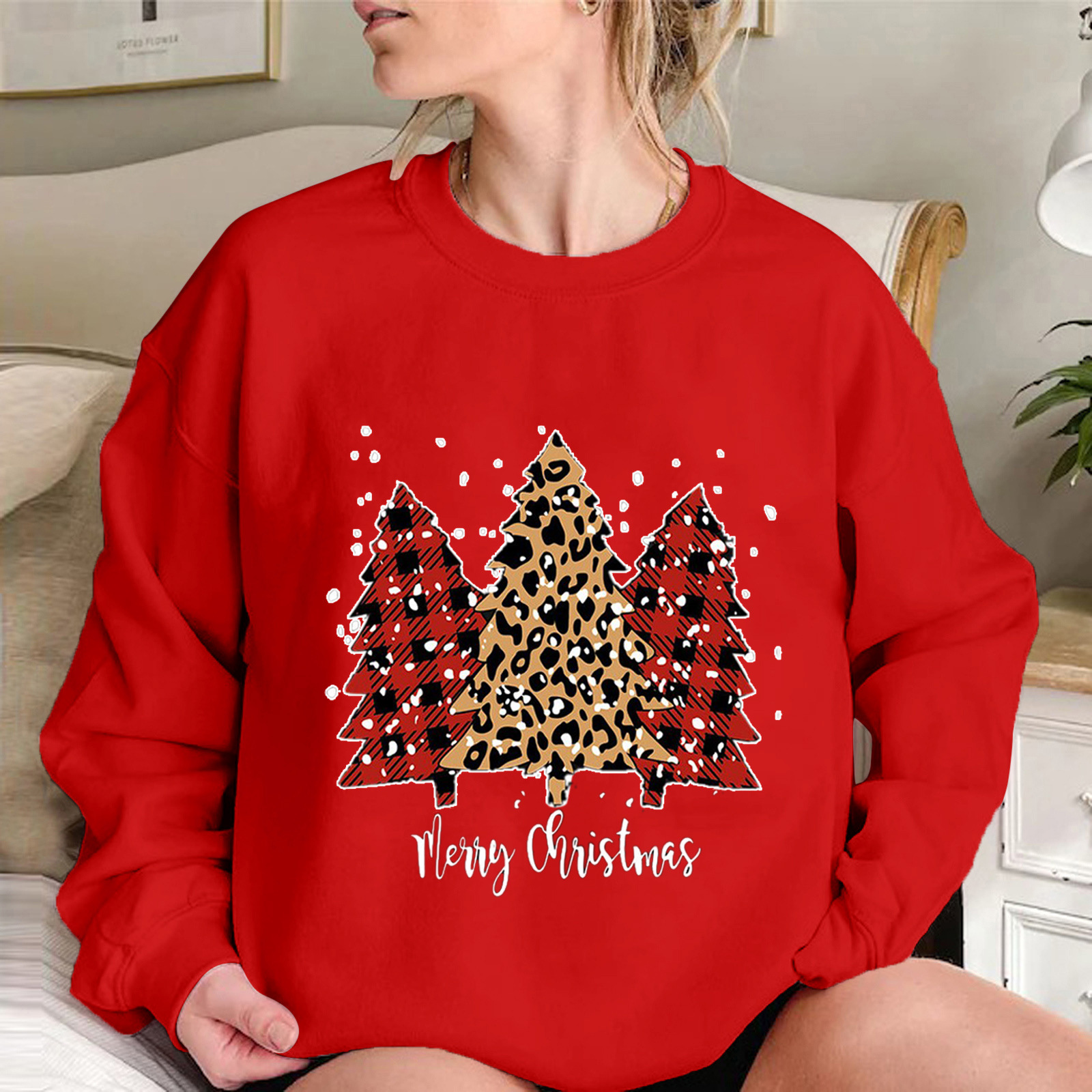 Christmas Elderly Sweater Women Europe And America Style2 - Shop at LoveMi