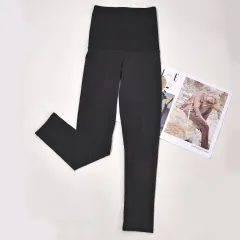 Women's Suit Sportswear Running Fitness Yoga Pants - Ninepoint Elastic-L - View 1