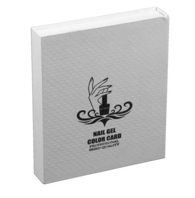 Nail Piece Pineapple Pattern Color Card Book Nail Polish Glue Display Board White - Shop at LoveMi