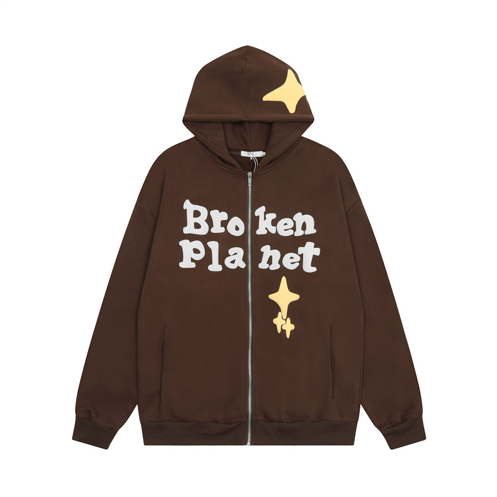 Winter Street Fashion Brand Warm Zipper Coat