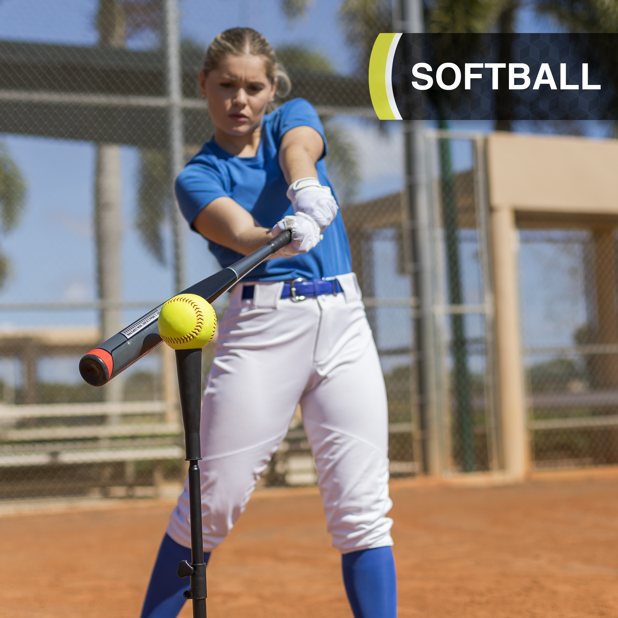 Baseball Trainer Portable Softball Practice Tripod T Stand Portable Holder Clubs — foto 6