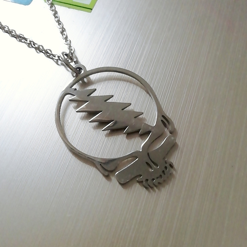 Simple Personality Stainless Steel Pendant Necklace