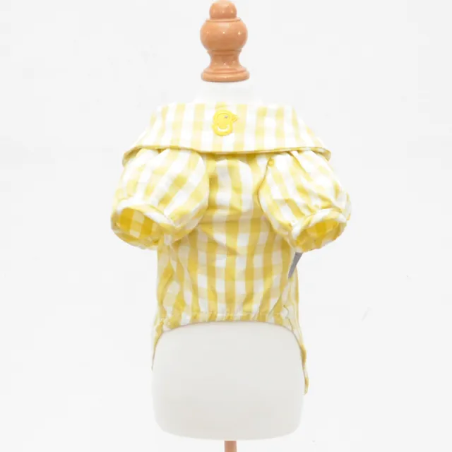 Puppy Clothes Pet Shirt Yellow - Shop at LoveMi