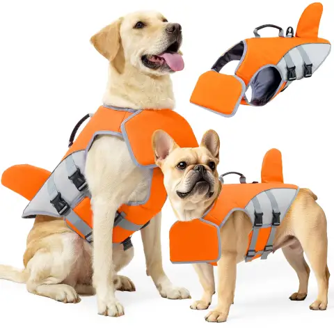 Dog Life Jacket for Small Medium Large Dogs