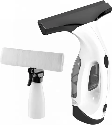 Cordless Window Vacuum Squeegee with Detachable Water Tank