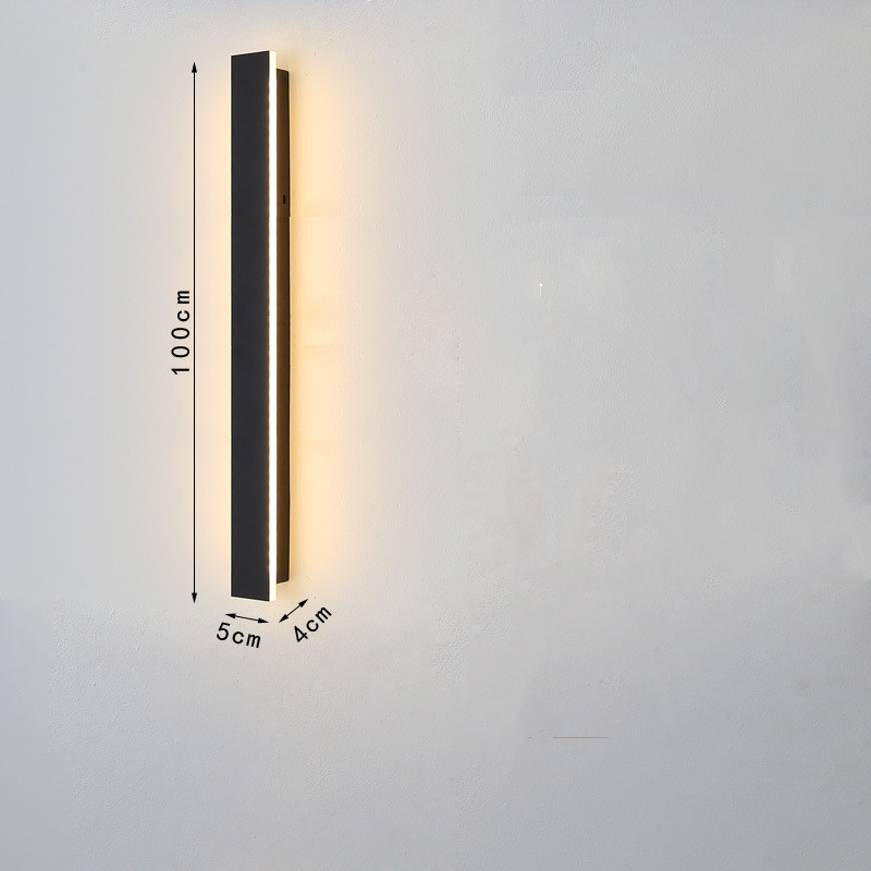 Courtyard Light Background Wall LED Line - Image 5