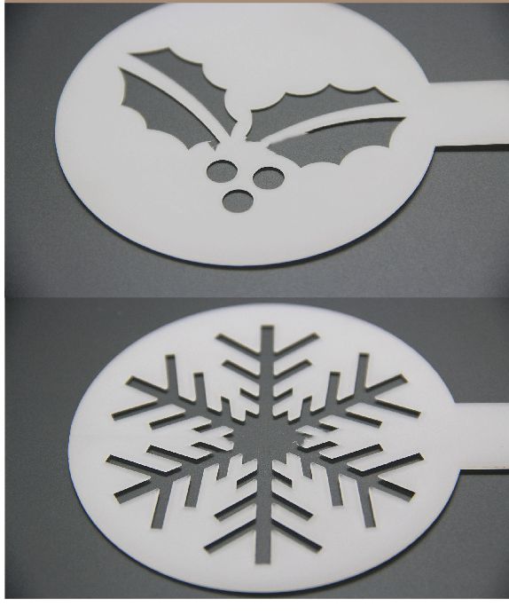 PP Food Grade Cake Printing Garland Template