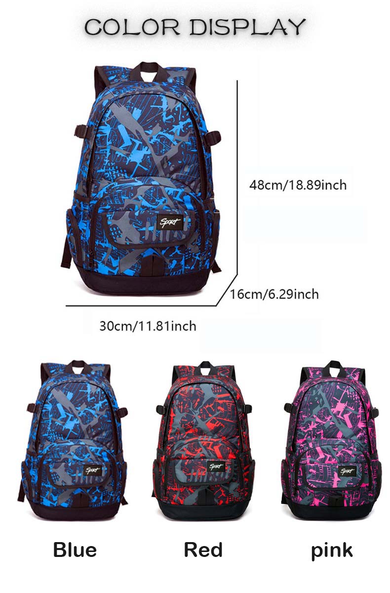 Title 6, Classic Nylon Backpack Big Capacity Back Packs ...