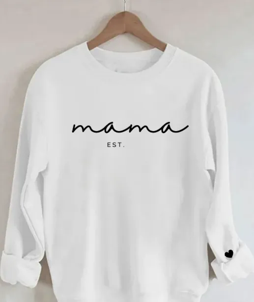 Autumn And Winter Women's Fashion Top White - Shop at LoveMi
