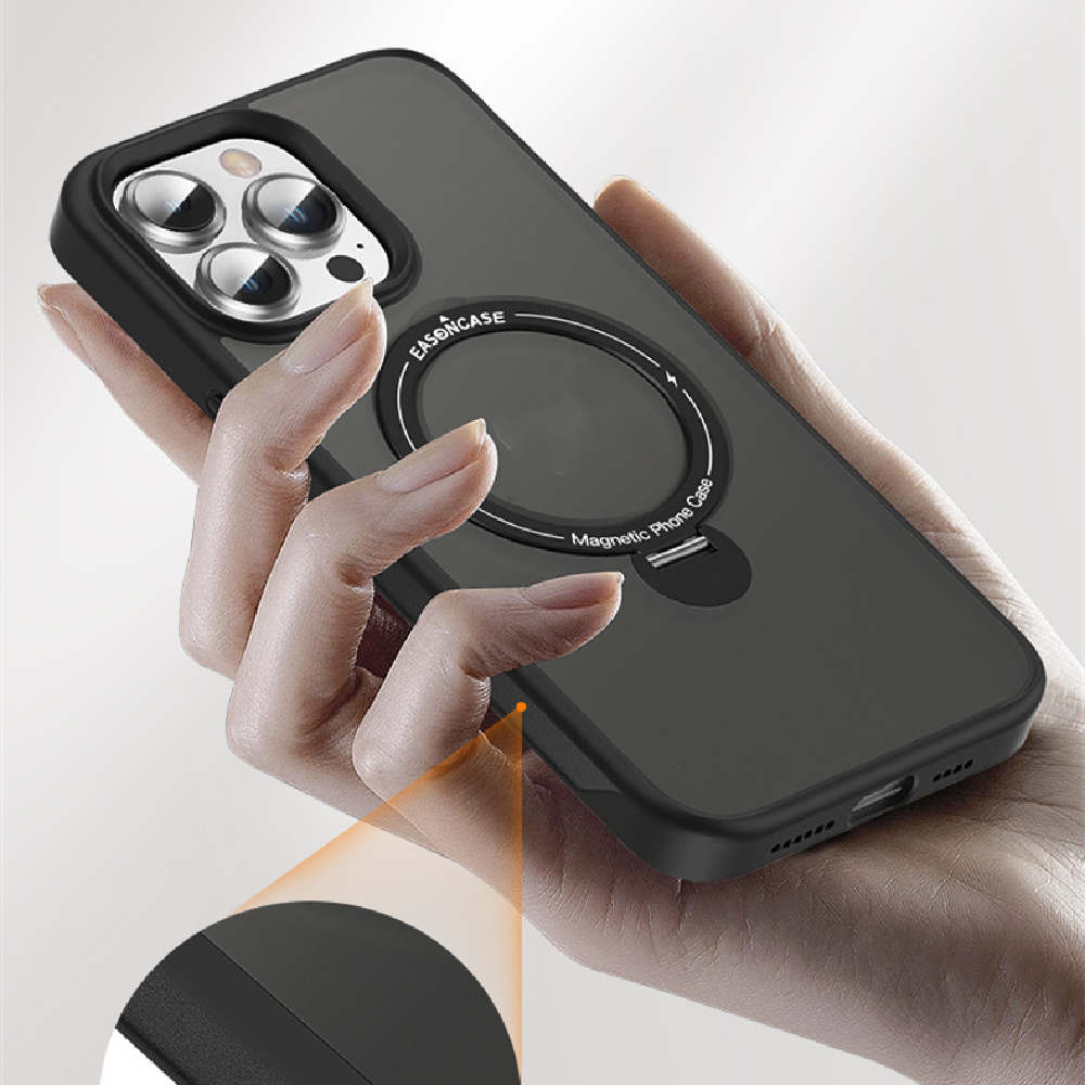 Funda rotatoria magnética 360 grados acabado mate para celular