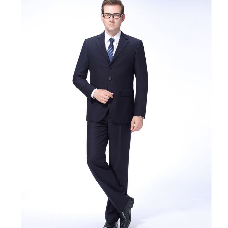 Title 5, Hochwertiger Business Casual Slim-Fit-Anzug aus...