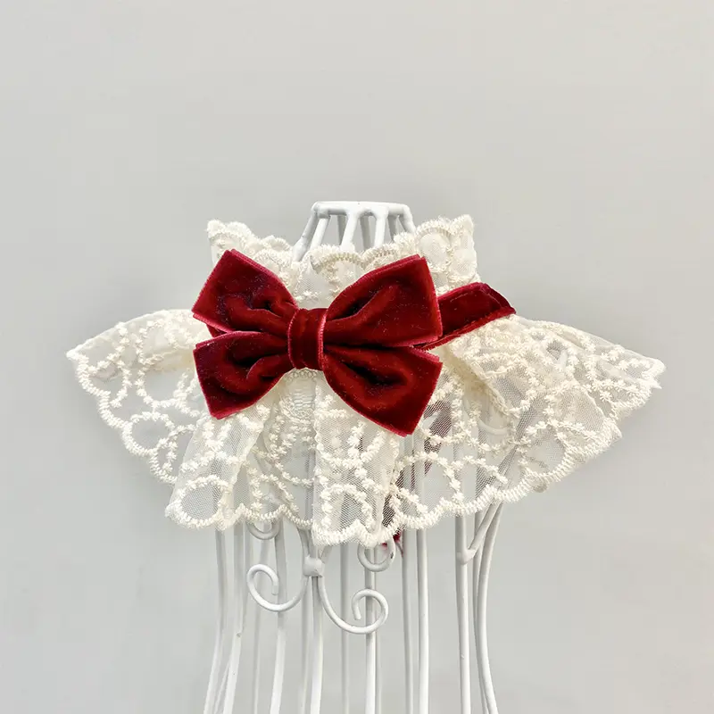 Dog Cat Scarf Pet Saliva Towel Bow Tie Jewelry