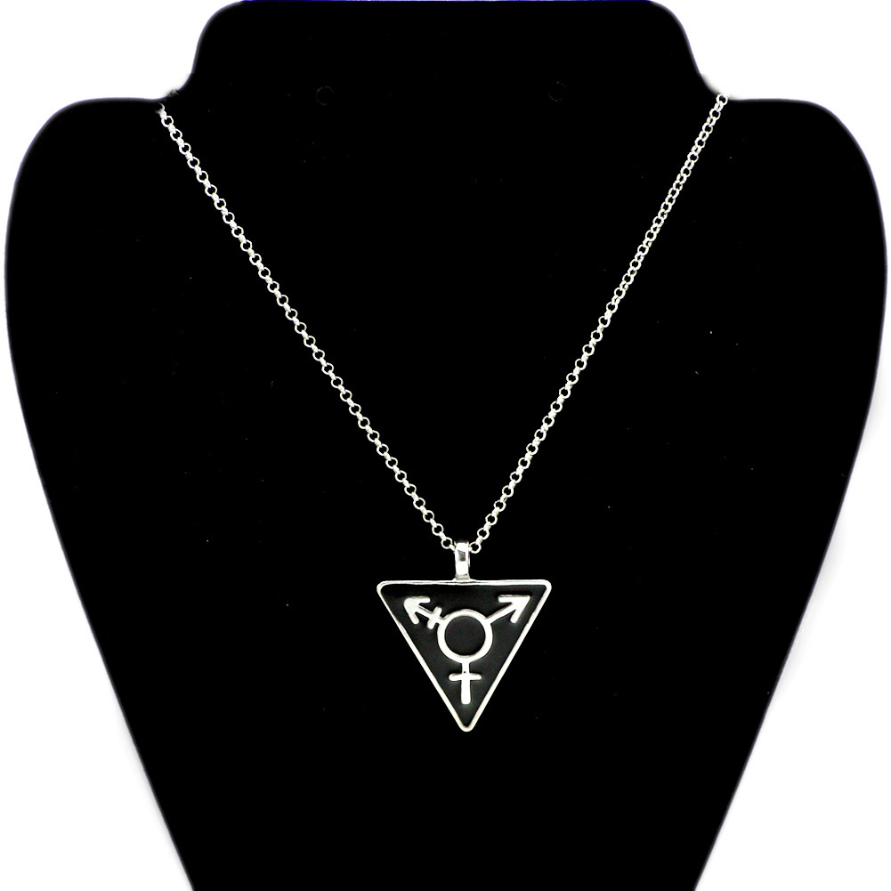 triangle pendant necklace