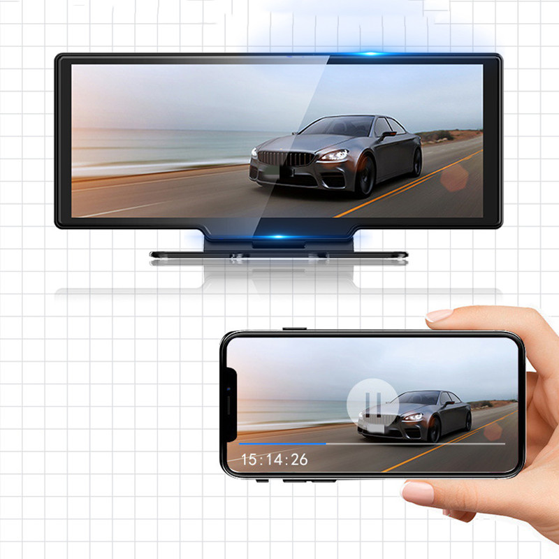 2.5K High-definition Mobile Phone Screen Projection Driving Recorder Reversing Image Voice Control — foto 6