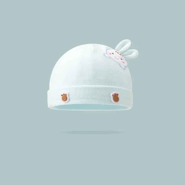 Candy Color Cute Bunny Baby Tire Blue - Shop at LoveMi