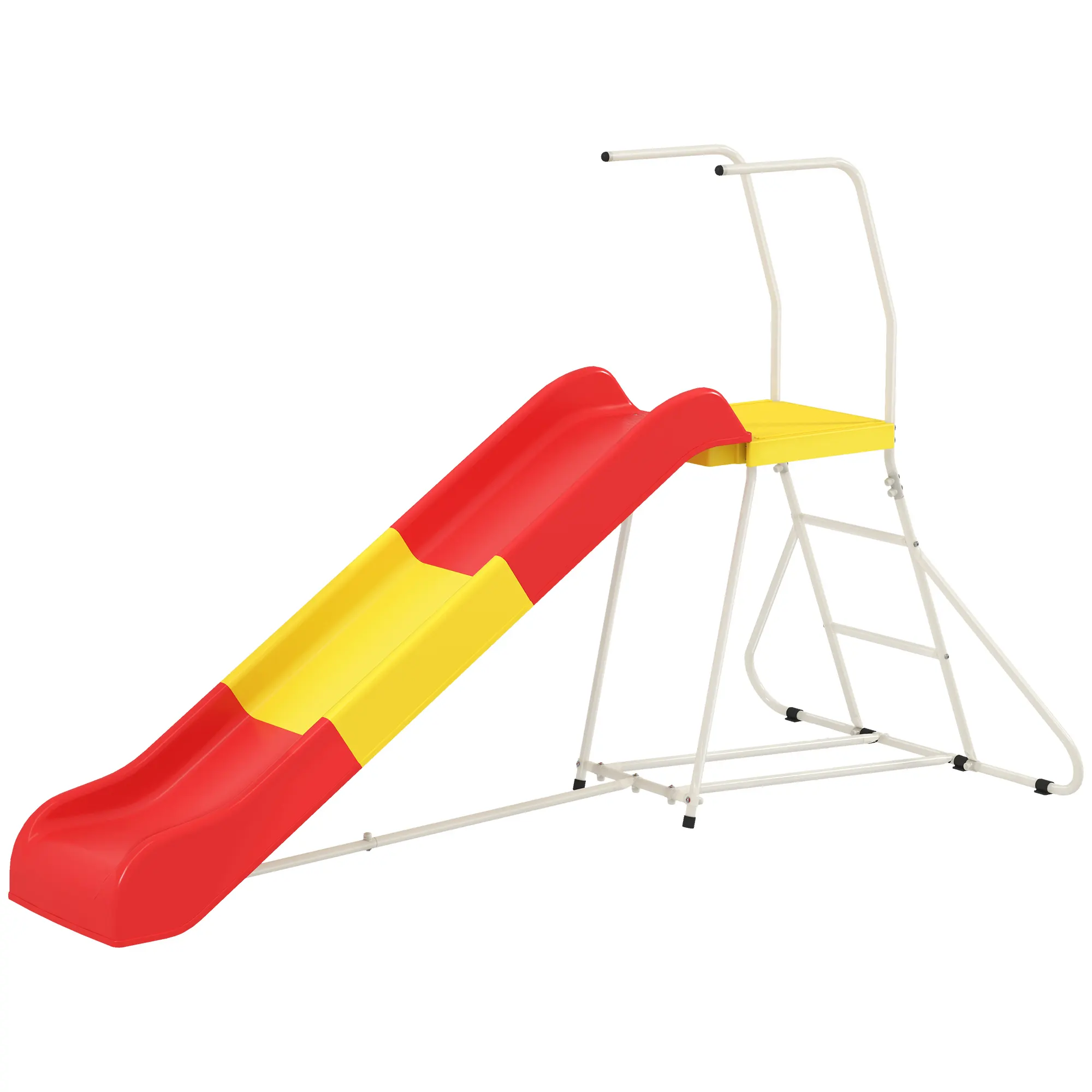 6ft Slide For Kids, Metal Freestanding Playground