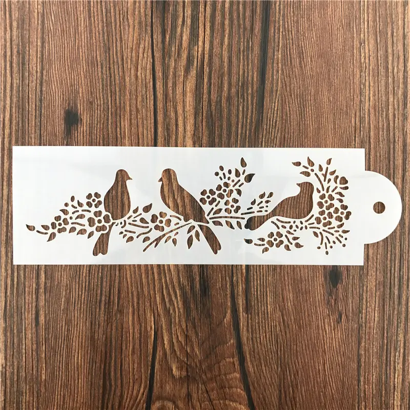 Animal Bird Magpie Cake Border Baking