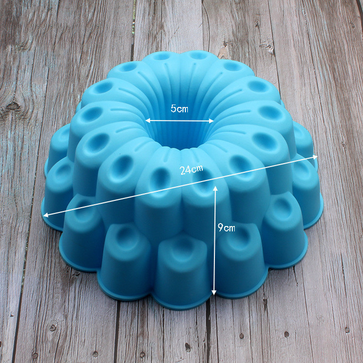 Title 1, Single Big Flower Silicone Cake Mold