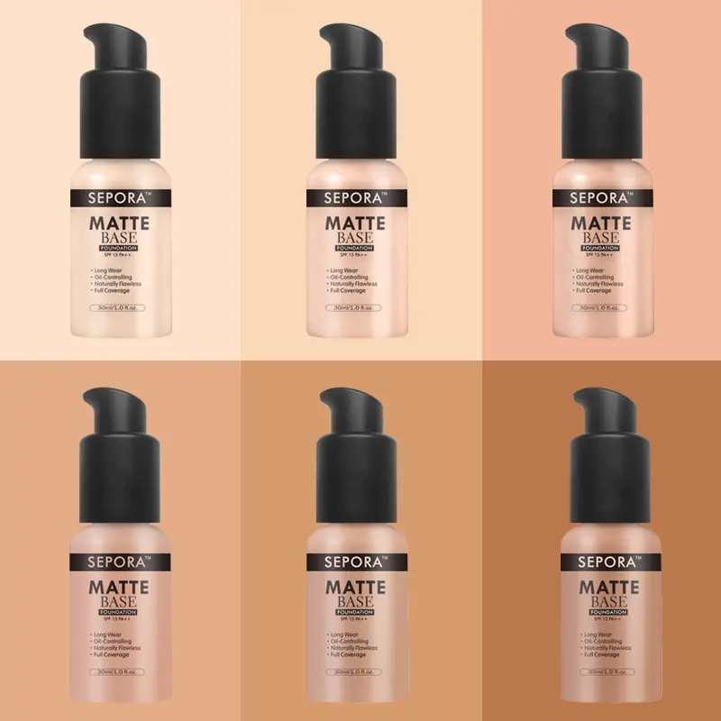 Isolate Waterproof Natural Concealer Base Makeup Matte Liquid Foundation