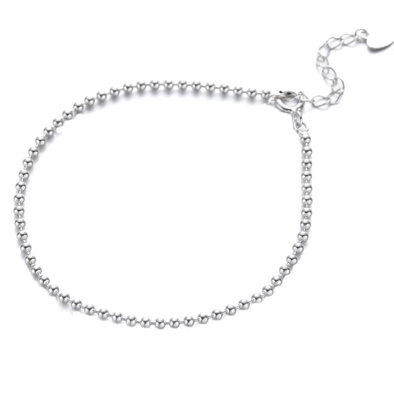 Women's Double Small Round Bead Bracelet