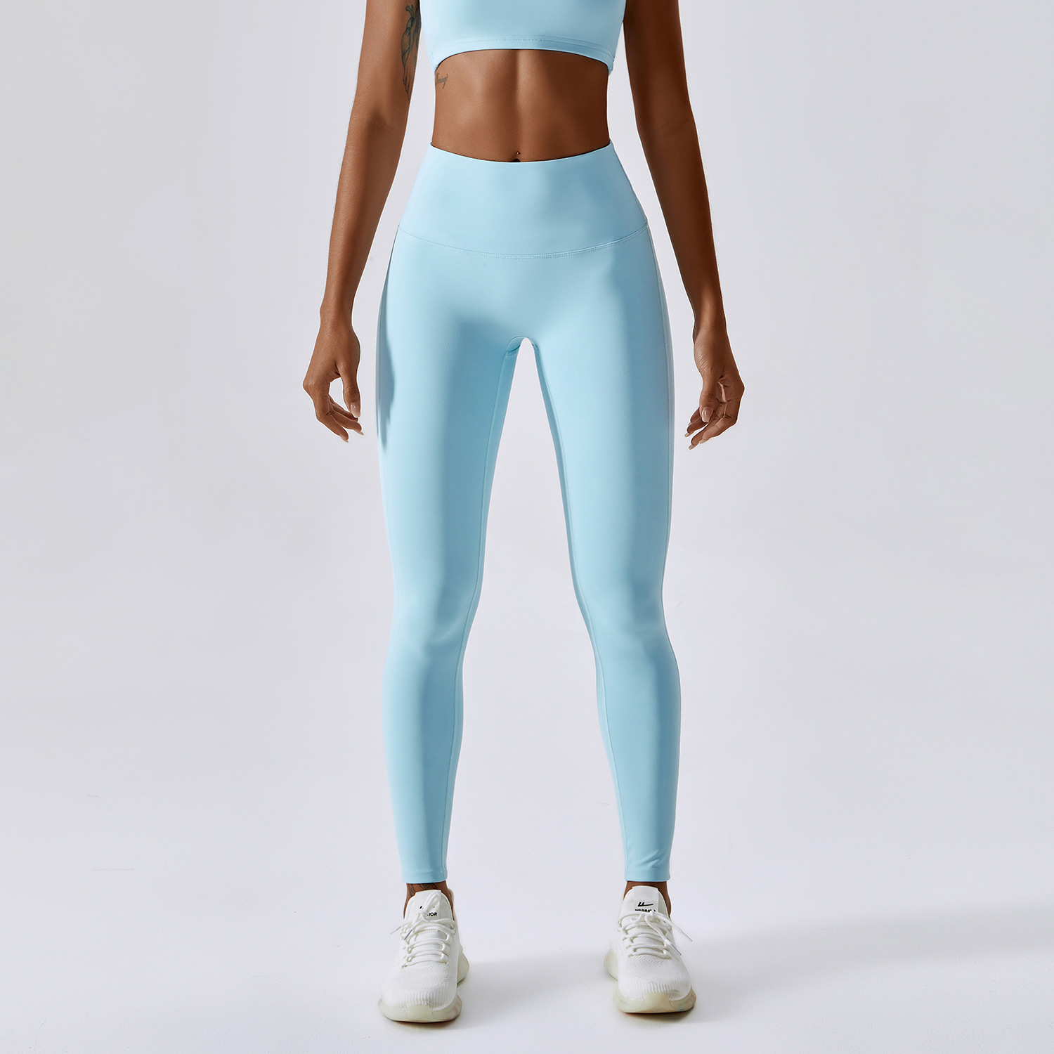 Title 10, Nude Feeling Yoga Pants Hip-lifting Running Spe...