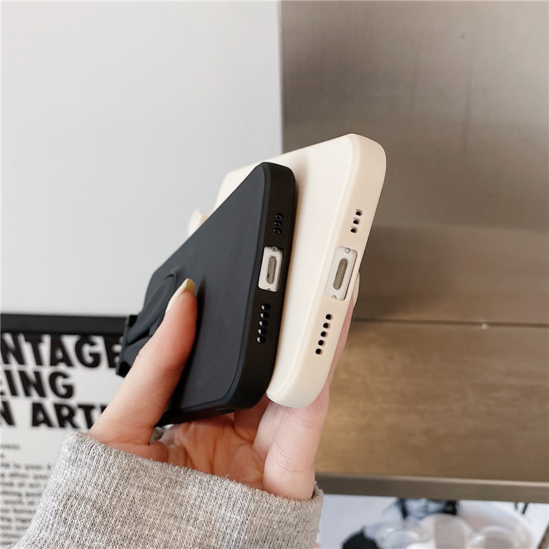 Creative Anti-drop Bunny Ear Stand Phone Case - Image 8