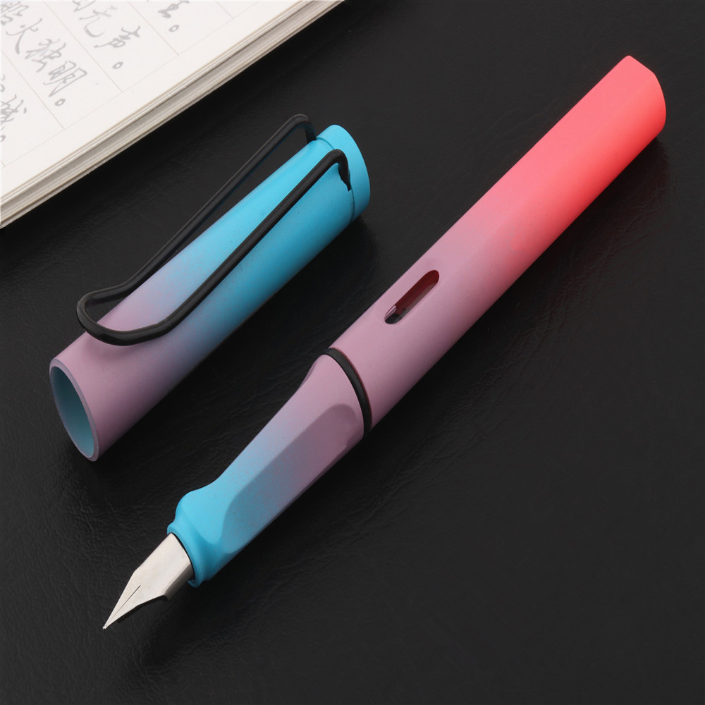 Writing Practice Iridium Fountain Pen Gradient Color