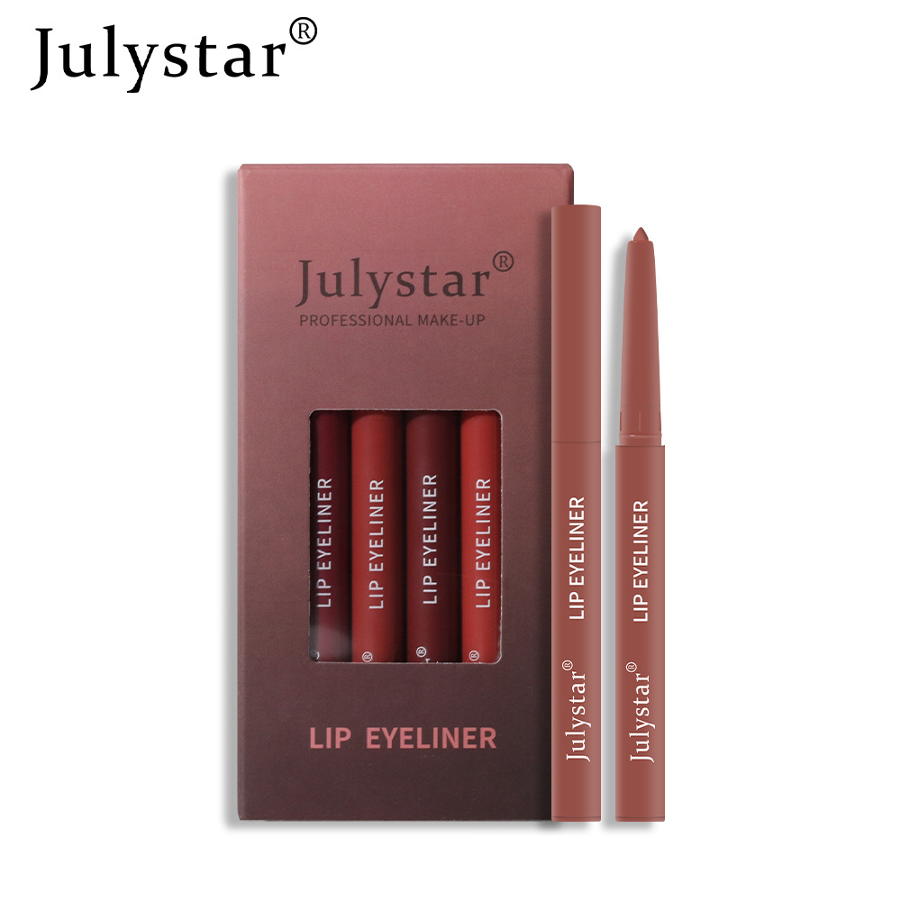 Lip Pen Waterproof Lipstick Pen P Ink Matte Lip Gloss Rotary Lipliner Suit