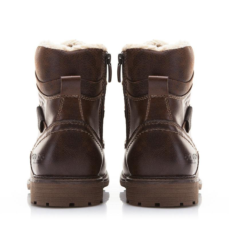 High-top Cotton Men's Tooling Snow Boots