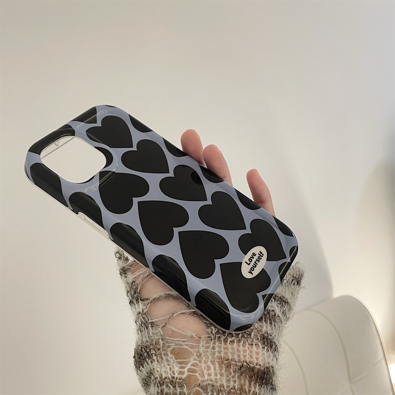 Retro Minority Blue Love Mobile Phone Case - Image 2