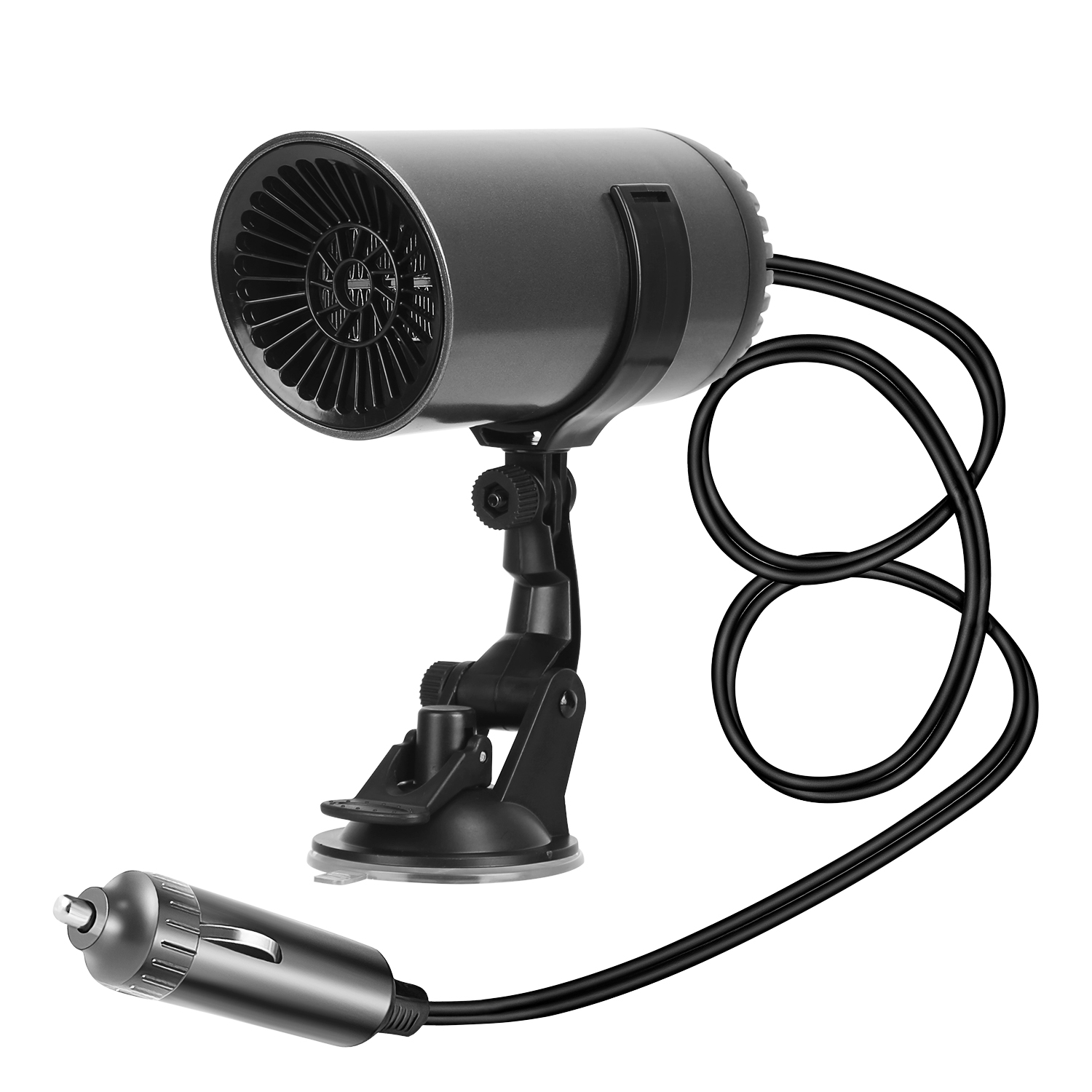 1Pc 12V 150W Or 24V 216W Portable Car Heater 2 In 1 Heating Cooling Fan Rotatable Demister Defroster With 4.92ft Cord — foto 5