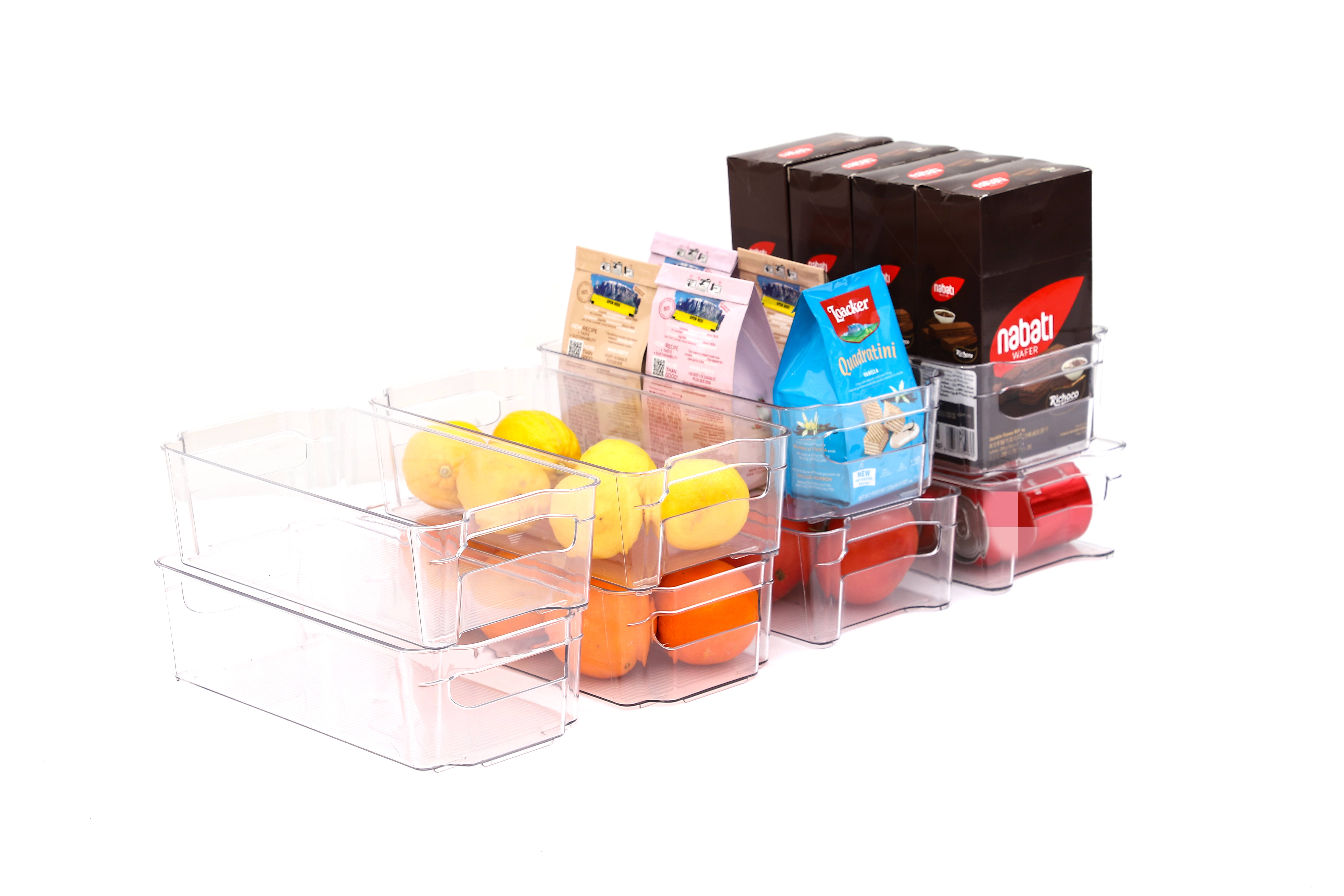 Title 5, 8pcs Refrigerator Organizer Small Size Fridge B...