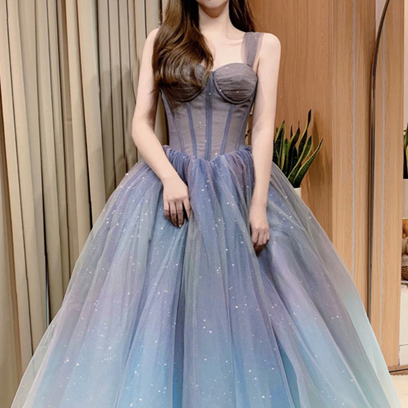 Women's Blue Starry Night Dress