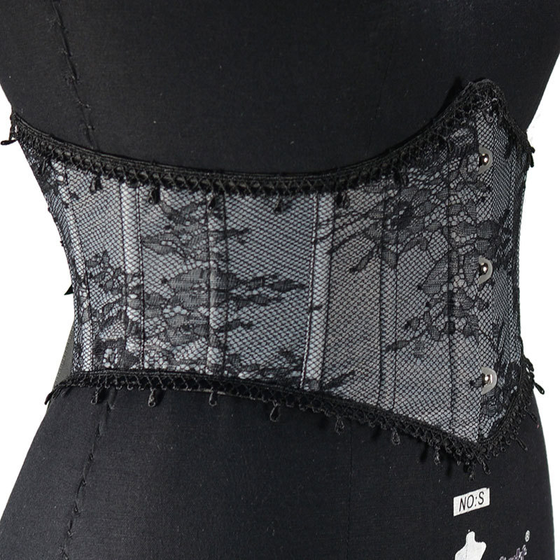 Title 3, Black Lace Waist Seal Mesh