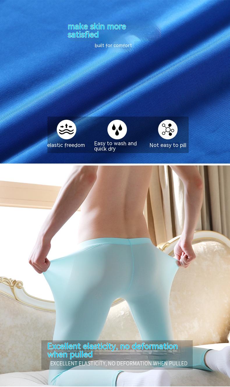 Title 2, Winter Ice Silk High Elastic Tight Sports Fitne...