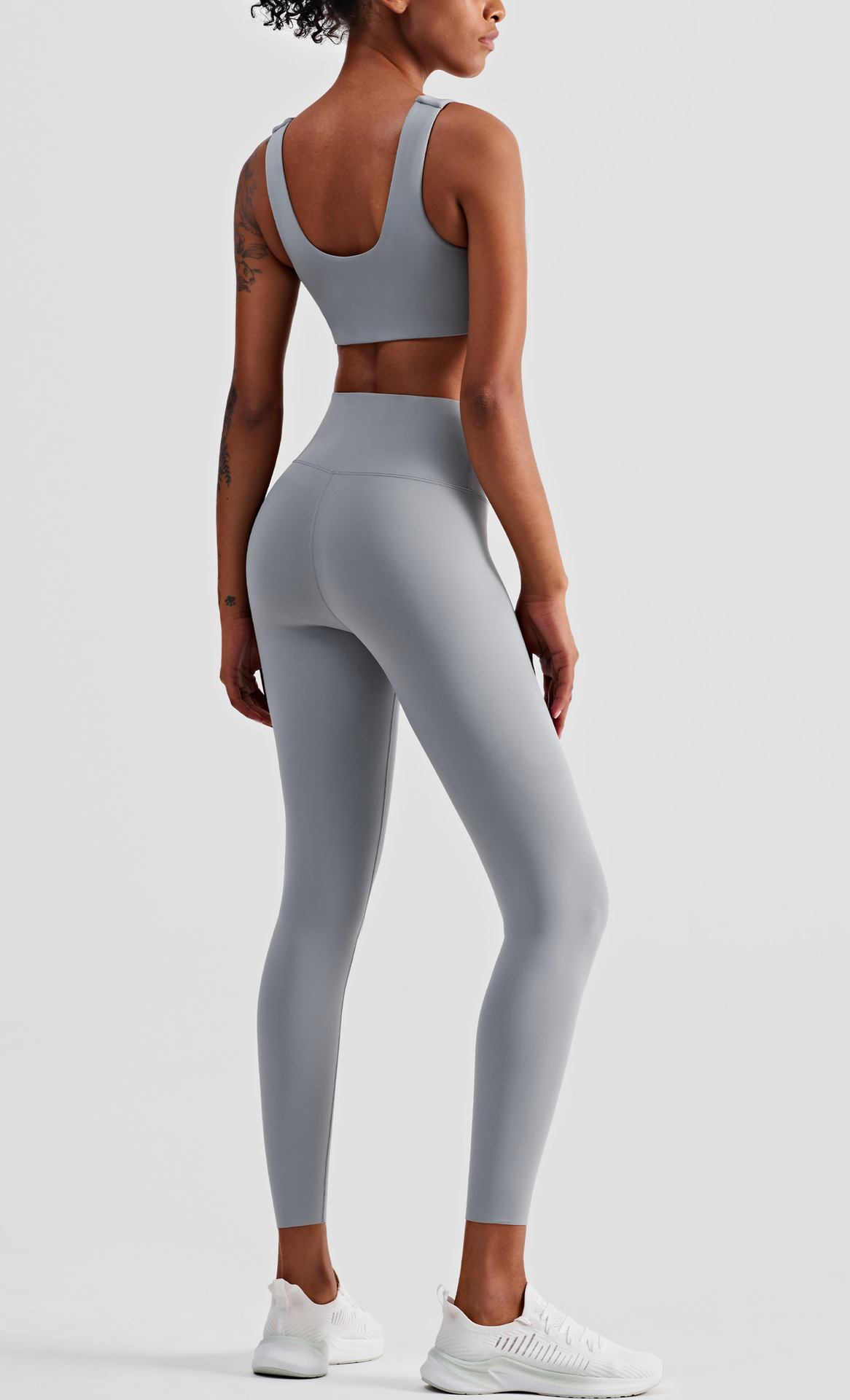 Comfortable Nude Yoga Pants Skin-friendly High-stretch Tights