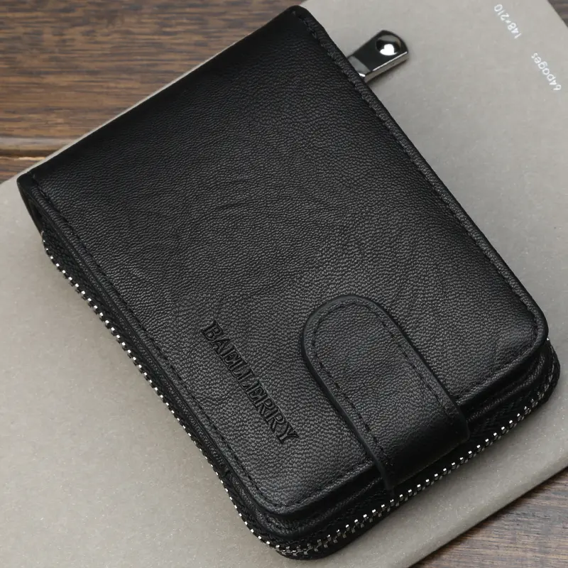 Short Card Bag Multi Slot Youth Fashion