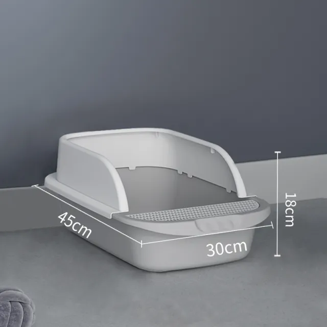 Super Large Cat Cage Villa Free Combination Household Cat Litter Box Grey - Shop at LoveMi