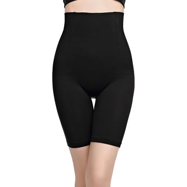 Large Size Closed Belly Pants Body Shaping Plus Size Mm Safety Panties Female Black - Shop at LoveMi