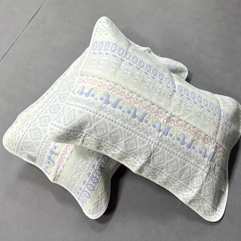 Title 4, Gauze Six-layer Cotton Cloth Soft Seat Pillow Case