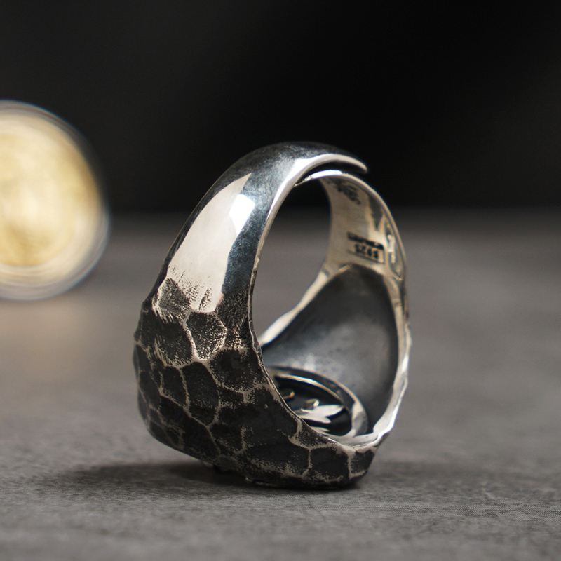 Title 4, New Opening Adjustment Engraved Ring